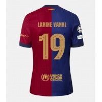 Koszulka piłkarska Barcelona Lamine Yamal #19 Strój Domowy 2024-25 tanio Krótki Rękaw